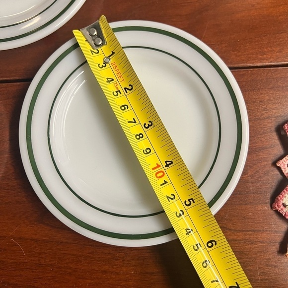 Vintage Pyrex Corning small bread plates - Picture 4 of 4